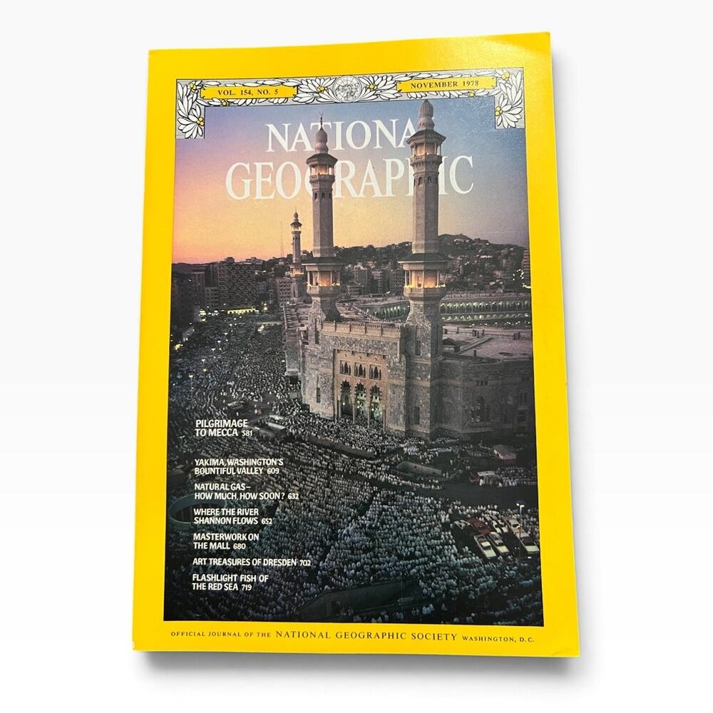 National Geographic Magazine November 1978 Vol 154 No 5 Mecca Pilgrimage